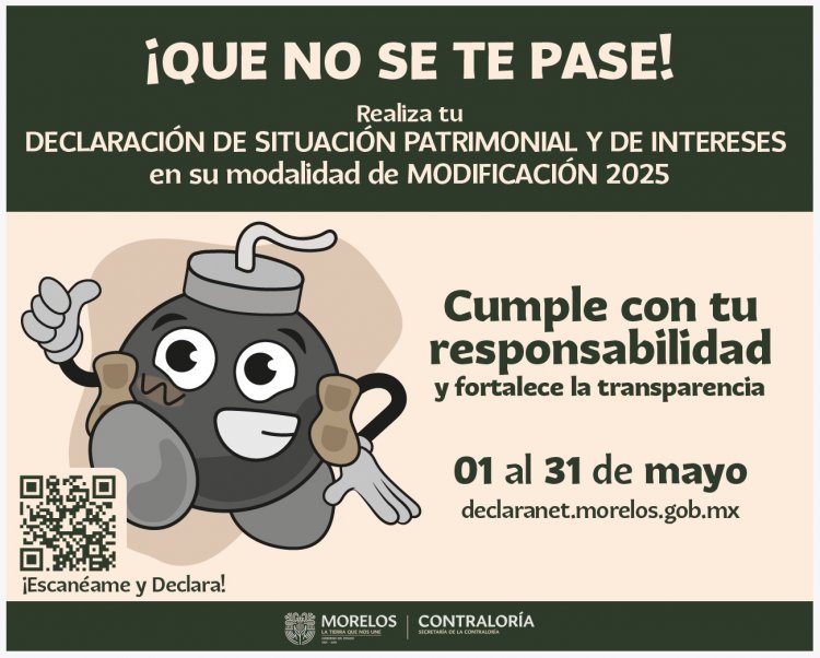 Impulsan en gobierno cumplimiento con las declaraciones patrimoniales