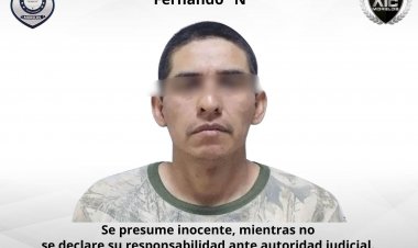 Fernando fue aprehendido en  Puebla por feminicidio y tentativa