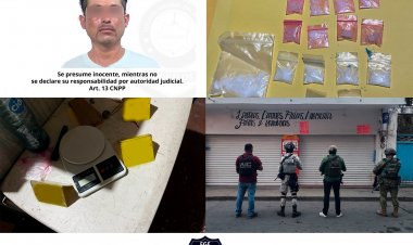 Agentes fueron a la tiendita; encontraron  que, además de abarrotes, vendían droga