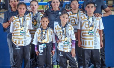Superan clasificatorio nacional en disciplina de la gimnasia trampolín