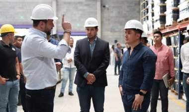 Destaca el edil Rodríguez relevancia de nuevo centro de grupo REV en Jiutepec