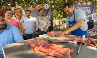 Se promueve la Feria de la Cecina Ixtleca en el Sur