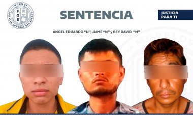 65 años de condena a tres por  secuestro y robo de un vehículo