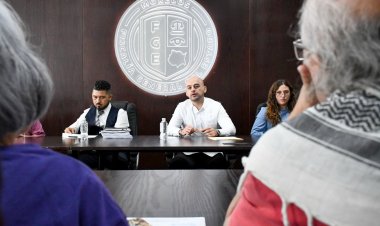 Reunión del fiscal general y colectivos feministas