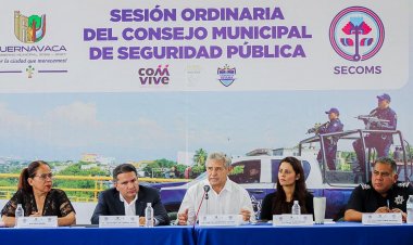 Ante reto de la delincuencia, refuerzan consejo de seguridad en Cuernavaca