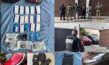 Operativo encabezado por FGE desmantela organización relacionada con múltiples robos de vehículos