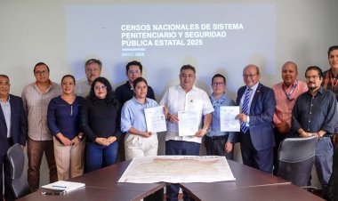 INEGI reconoce a la SSPC Morelos por entrega anticipada de información para censos de seguridad y sistemas penitenciarios