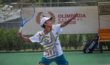 Los tenistas morelenses aseguran  medallas en la Olimpiada Nacional