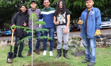 Fomentan la restauración  de áreas verdes en UAEM