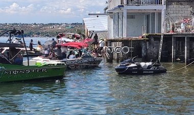 Un imprudente tripulante de una  lancha generó desplome en Teques