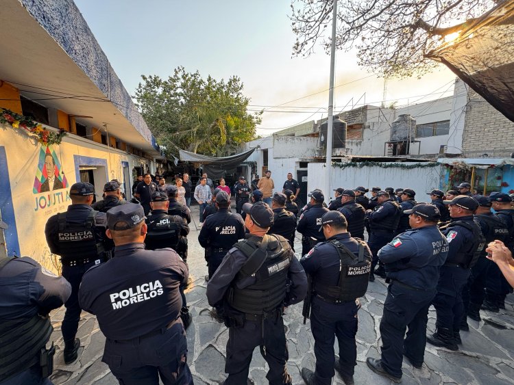 Alcalde de Jojutla anuncia aumento para policías