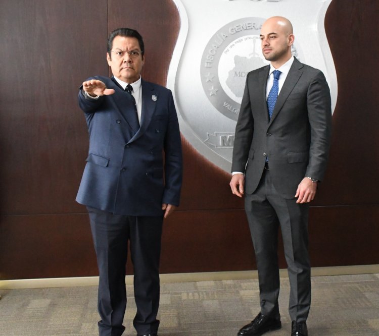 Leonel Díaz Rogel nuevo titular de la Fiscalía Especializada en Combate a la Corrupción