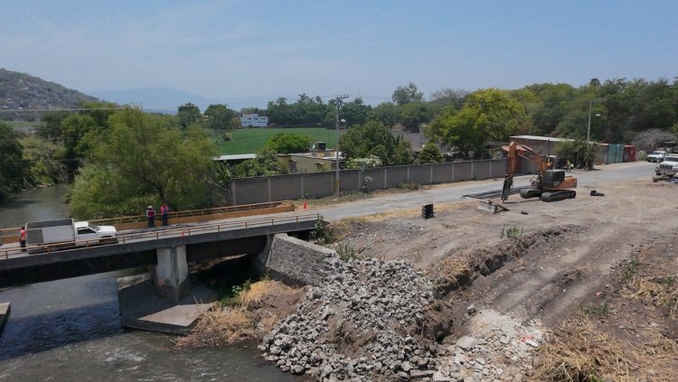 Listas, vías alternas ante la  demolición del puente Jojutla
