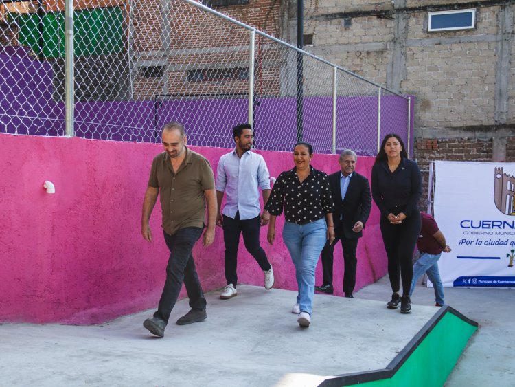 Cuernavaca estrena una pista de “skate” en El Salto de San Antón