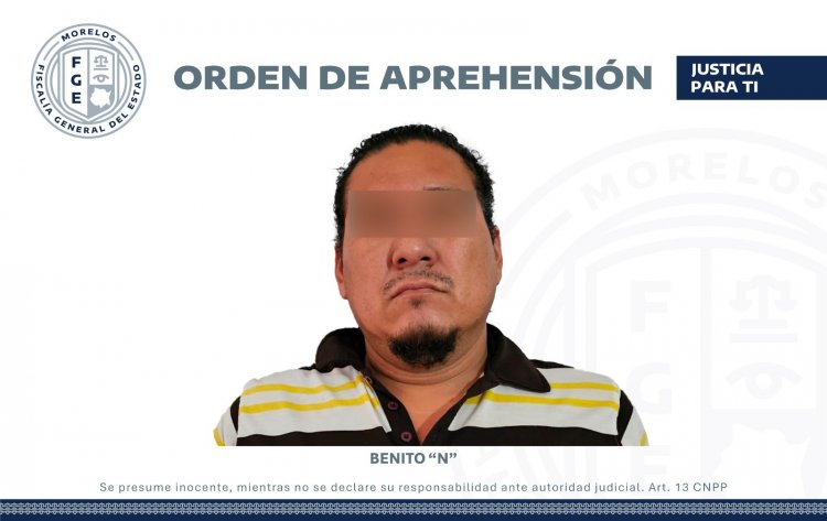 Benito acuchilló hasta la muerte a su víctima, se presume; fue aprehendido