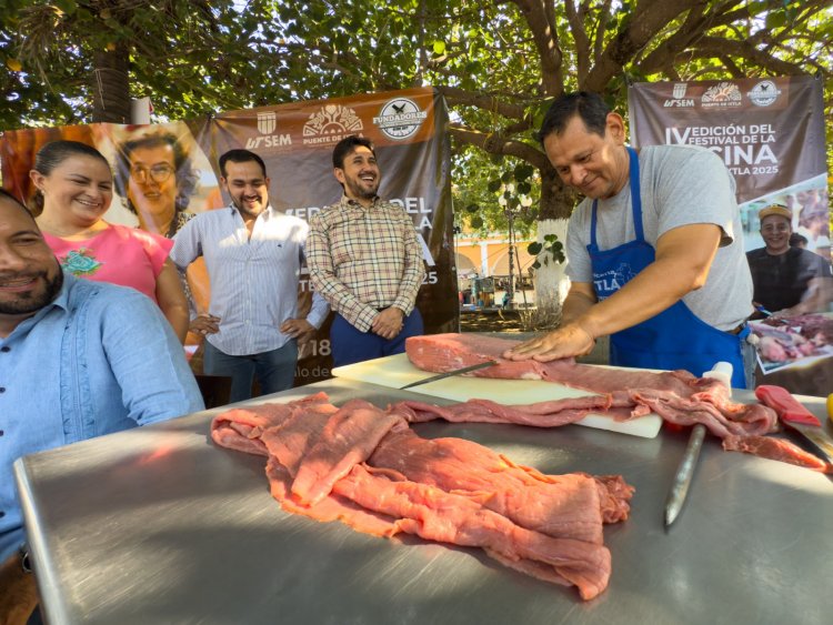 Se promueve la Feria de la Cecina Ixtleca en el Sur