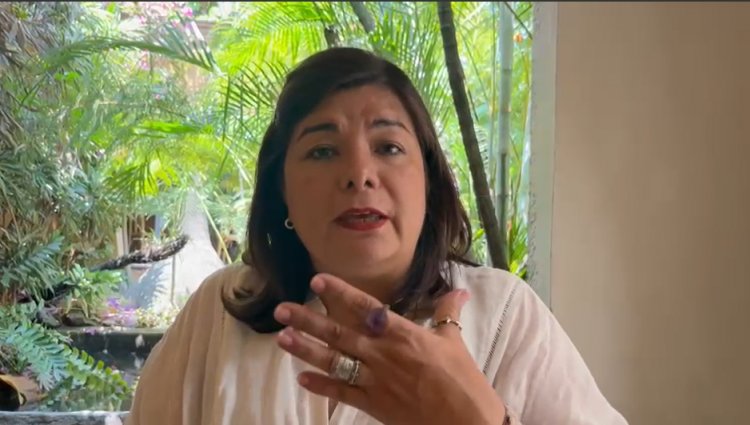 Meggie Salgado: apoyo a brigadistas en incendios