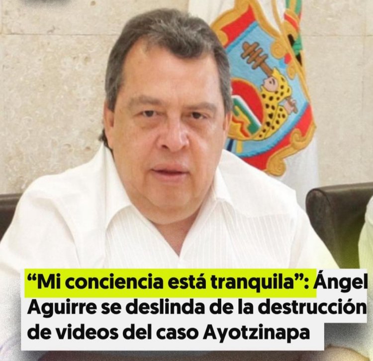 Sheinbaum: investigar a exgobernador Ángel Aguirre lo determinará la FGR