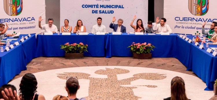 Instalan el Comité de Salud en Cuernavaca