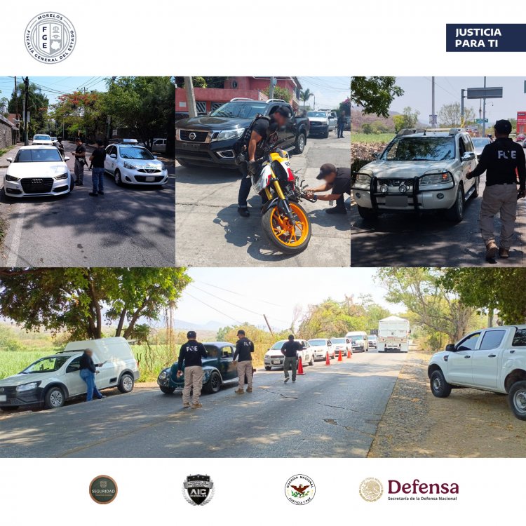 Informan resultados de operativo simultáneo de revisión de vehículos