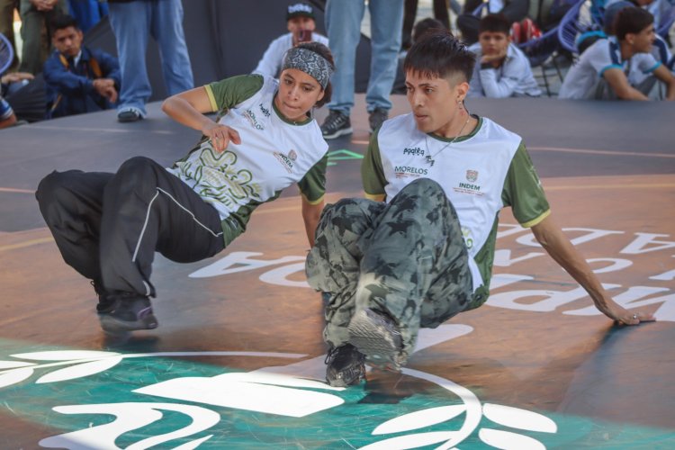 Primera participación de breakers  morelenses en olimpiada nacional