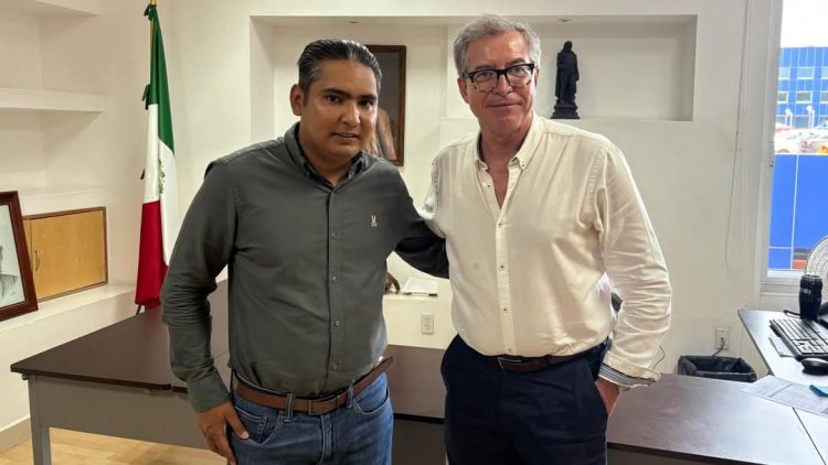 Mantiene el alcalde Santos Tavarez reunión con Sedatu
