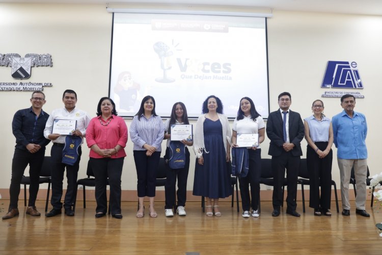 Presentan y reconocen podcast de alumnos del Colegio de Bachilleres