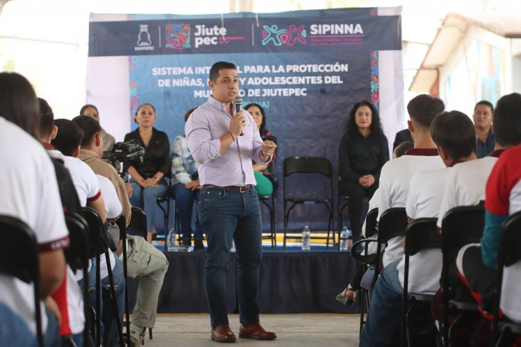 Trabaja Jiutepec por el rescate de  principios y valores en la juventud