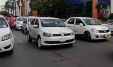 Taxistas amagan con bloqueos en Cuernavaca este martes