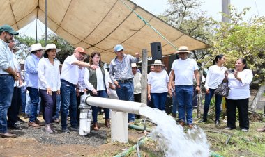 Con modernización de sistema  de riego se cumplió a Tepoztlán