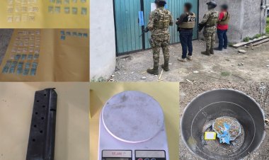 Encontraron drogas en  2 domicilios en Jojutla