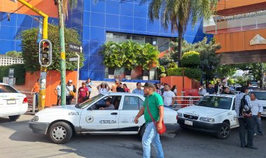 Fuerzan atención taxistas  tras bloqueo en Cuernavaca