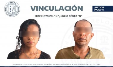 Vinculan a proceso a una pareja por  homicidio calificado en Cuernavaca