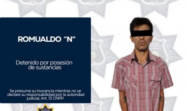 Aprehendió la Seprac a un hombre en  posesión de sustancias en la Satélite