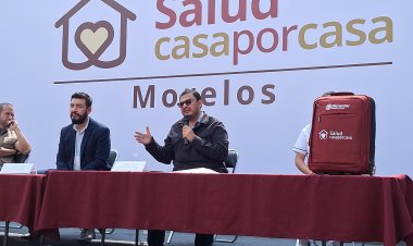 Personal de Salud Casa por Casa, con seguridad