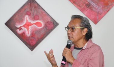 "Pintura y Resistencia", exposición  de Ívico Ángel en la capital estatal