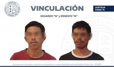 Larry y Emmanuel llevaban  pistolas y cartuchos ilegales