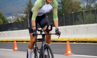 Participan dos mujeres morelenses  en ciclismo contrarreloj en Tlaxcala