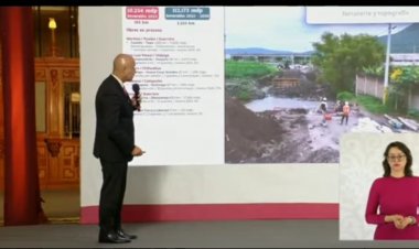 Informa La Mañanera del nuevo libramiento para puente Jojutla
