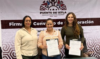 Se firmó convenio para centro libre en P. de Ixtla