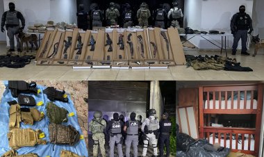 AIC decomisa múltiple armamento, en cateos aplicados en Xochitepec