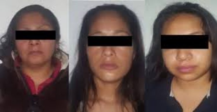 Trío de secuestradoras, condenado a tres siglos
