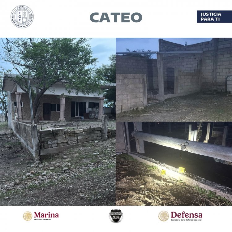 Cateo por el caso de adolescente  asesinado en Mpio. de Zacatepec