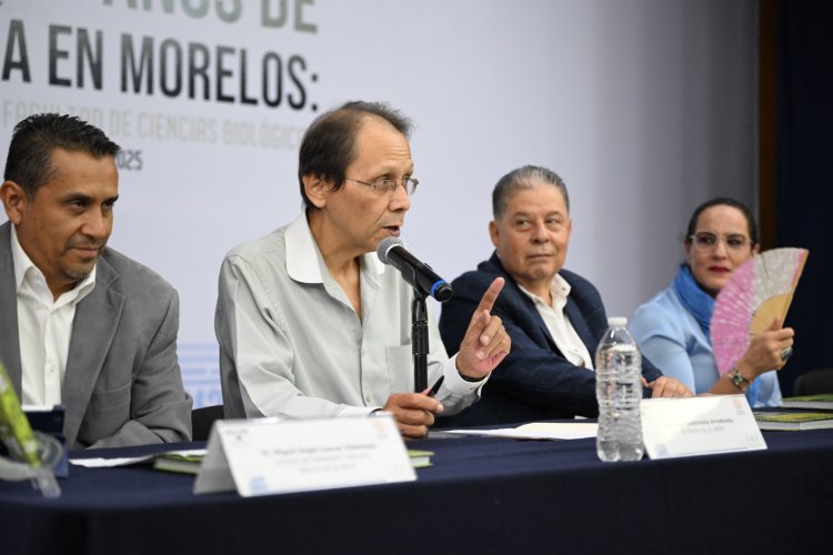Presentan obra que reúne los 60  años de la Biología en Morelos
