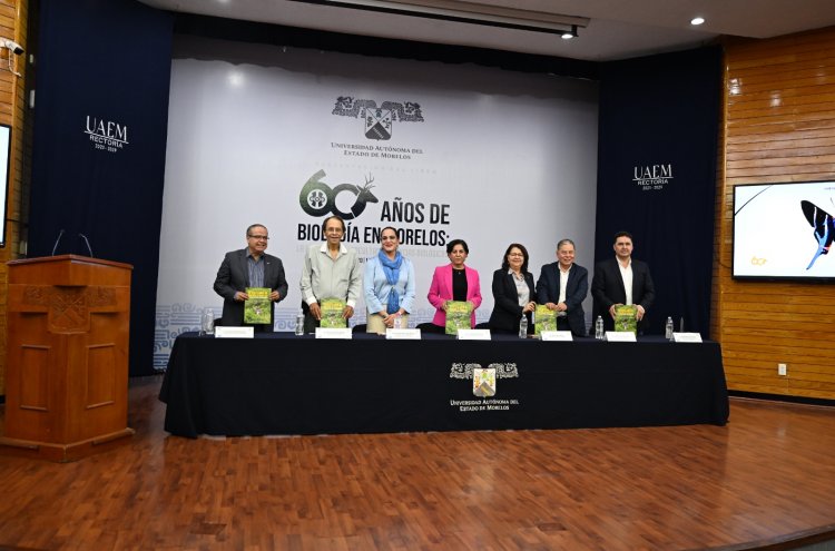 Presentan obra que reúne los 60  años de la Biología en Morelos