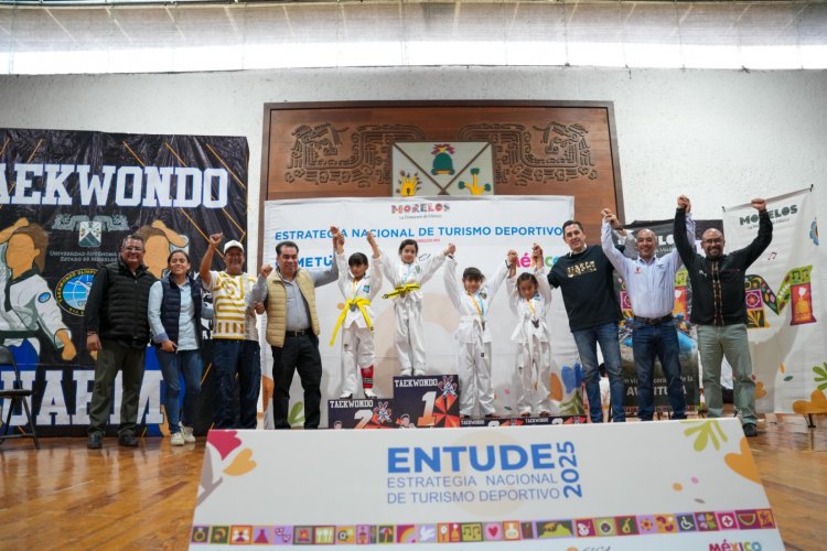 Morelos organizó la Copa  Venados Taekwondo 2025