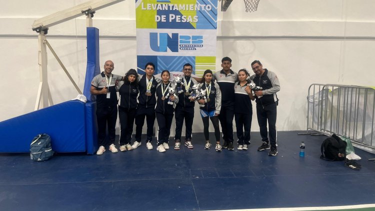 En halterofilia, venados UAEM, con 12 medallas