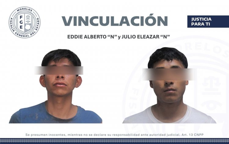 Este par, vinculado a proceso por  delito contra la salud y traer pistola