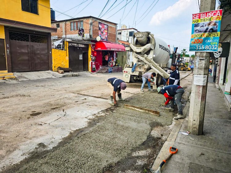 La obra pública no se detiene en Cuernavaca