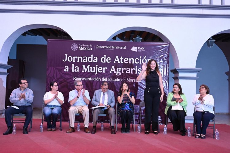 Morelos reconoce a mujeres agraristas
